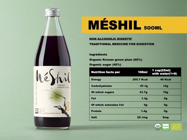 韓國 MESHIL 非酒精消化飲料 500 毫升