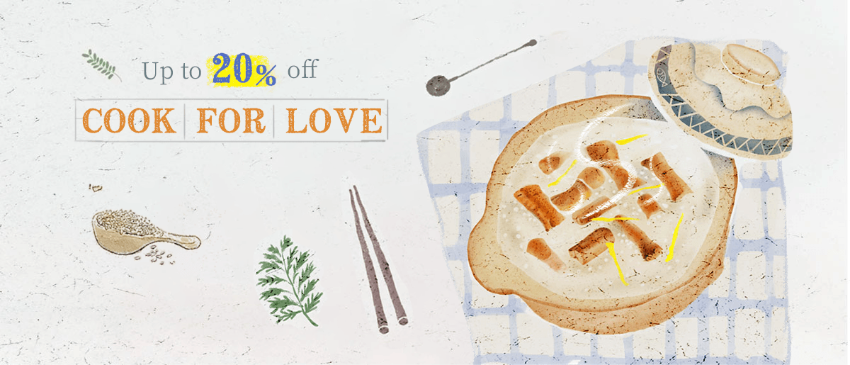 Cook For Love Up to 20%off