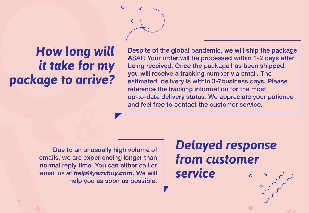 Yamibuy’s Response to COVID-19 Outbreak
