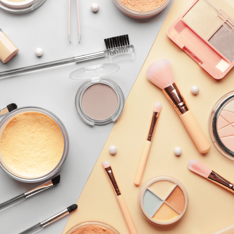 LLLY Makeup Brush 10PCS Makeup Brushes Set Foundation Powder Eyeshadow Make  Up Brush Pearl White Gold Beauty Tools (Color : A, Size : 10pcs)