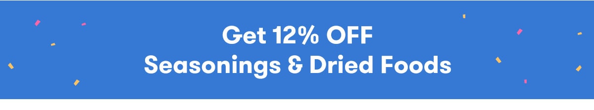 Get 12% OFF Grocery & Home