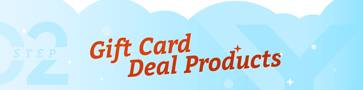 8/9Gift Card & Deal Products