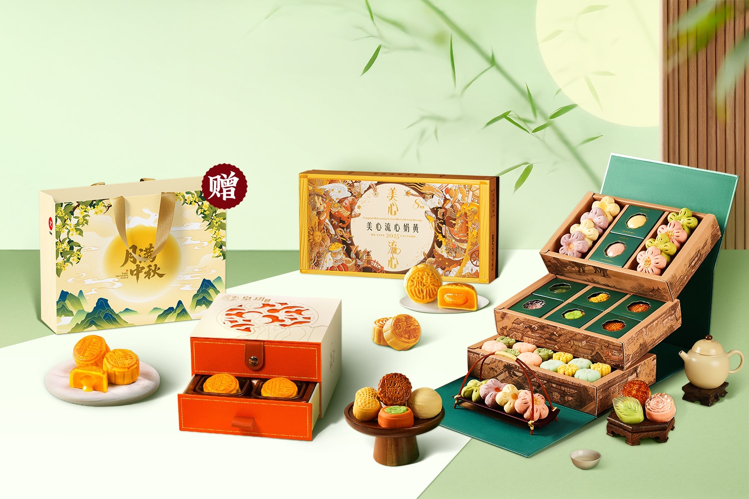 预售月饼热订中