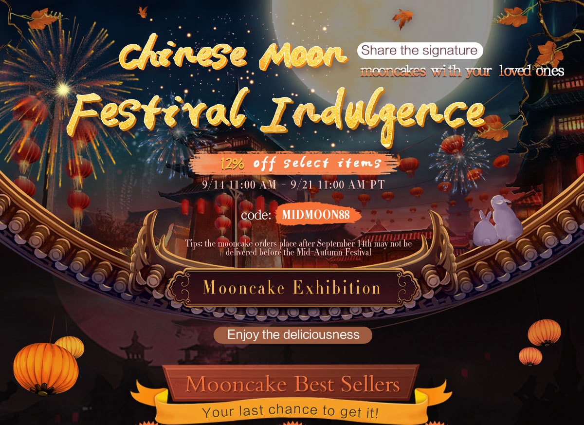 Chinese moon festival indulgence