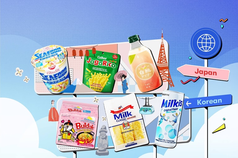 한국 & 일본 푸드 플레이북