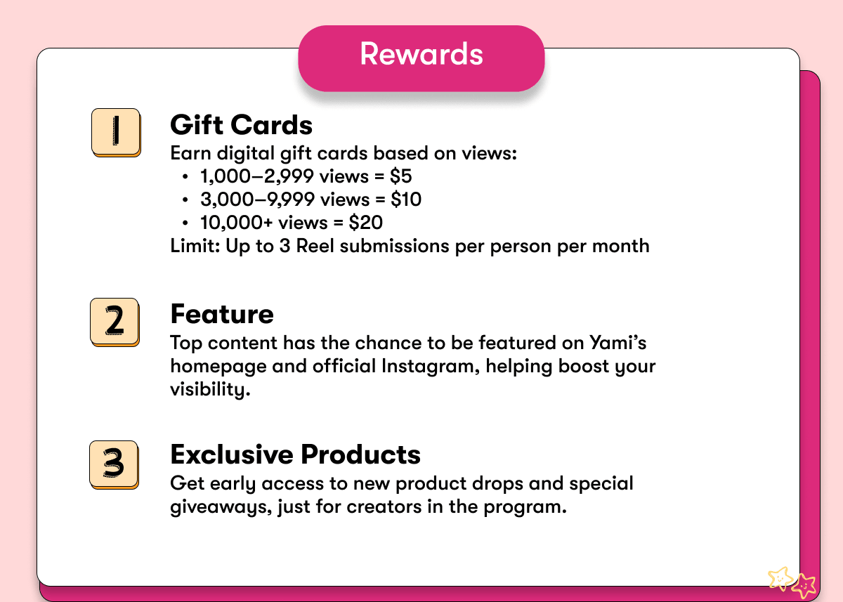 Become A Yami Ambassador!