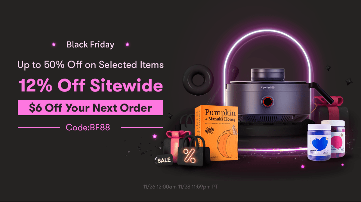 Black Friday Sale 12% Off Sitewide
