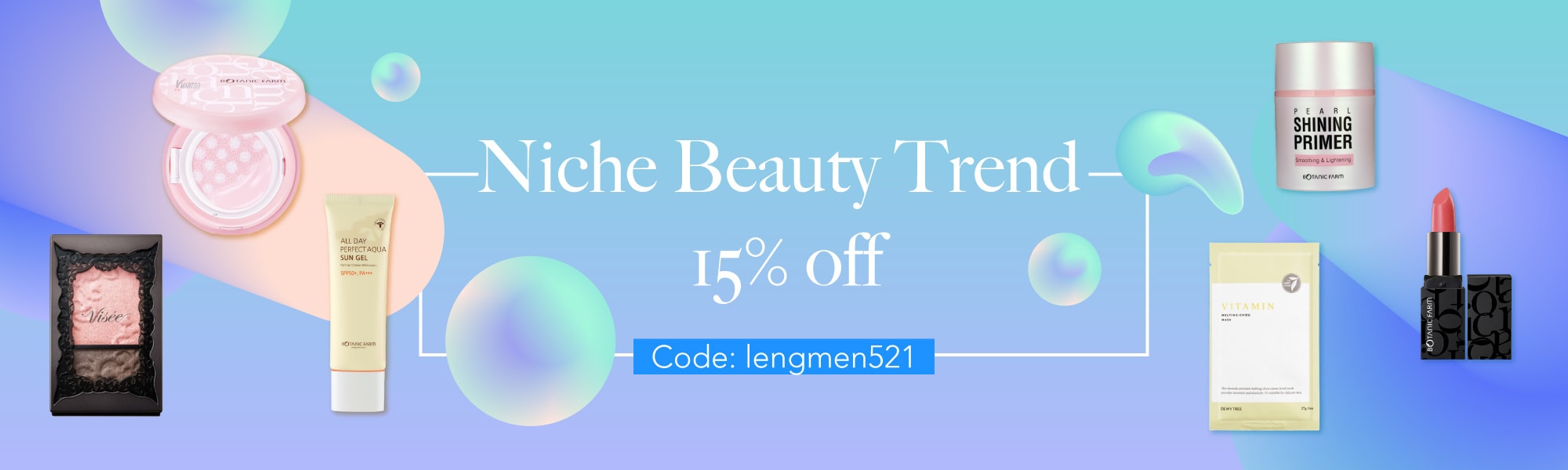 Niche Beauty Trend   15% off