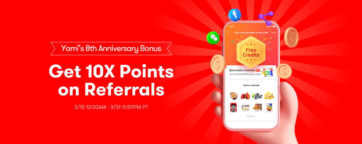 Get 10X Points on Referrals