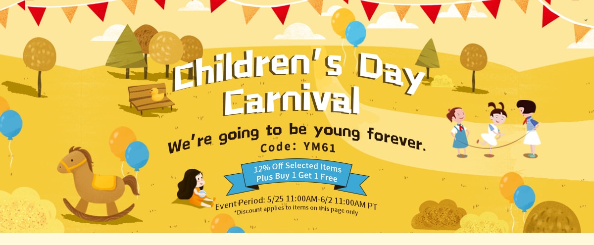 Children’s Day carnival We’re going to be young forever