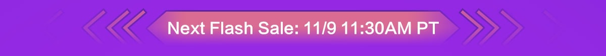 11/8 16：00 Flash Sale