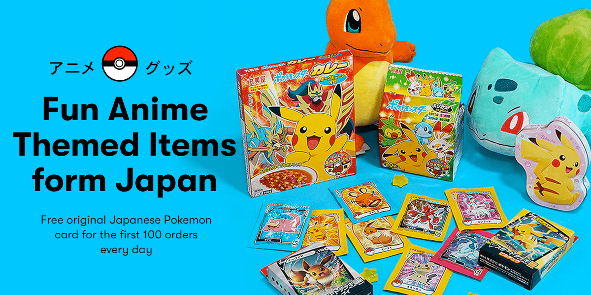 Fun Anime Themed Items from Japan