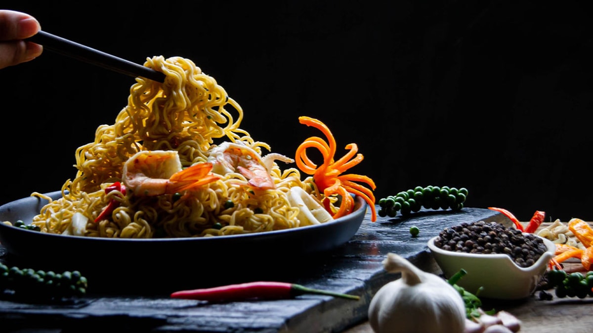 韩国nongshim农心 速食辛拉面 黑色系列 4包入 520g | 亚米