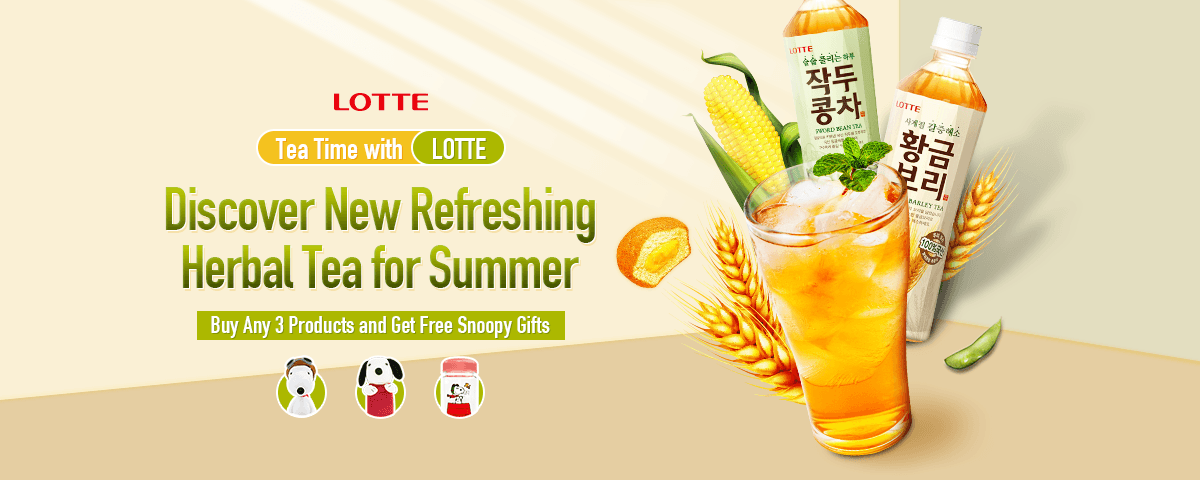Tea Time with LOTTE：Discover New Refreshing Tea
