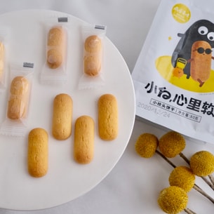 【亚米独家】小白心里软 小枕头饼干 咸蛋黄味 80g | 亚米