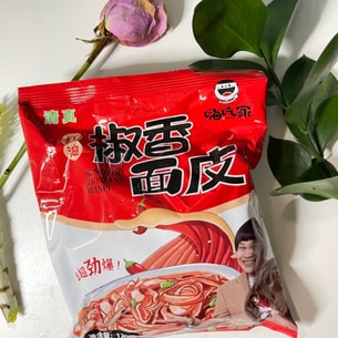 嗨吃家 红油椒香面皮 120g 正品嗨吃家 八两金代言