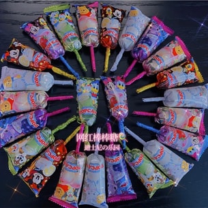 日本popcan 迪士尼水果味棒棒糖 1根入 包装随机发送 | 亚米