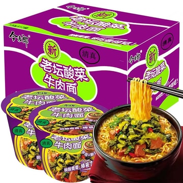 今麦郎 香菇炖鸡面 方便桶装 109g | 亚米