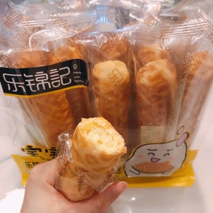 乐锦记 宝宝饿了 乳酪注心手撕棒 奶酪夹心面包 380g【饱腹感早餐】