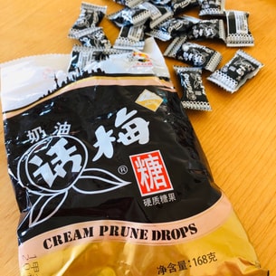 大白兔 奶油话梅糖 168g 童年回忆