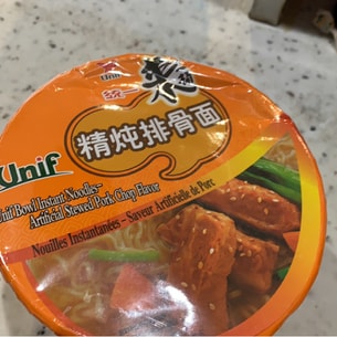 台湾统一 来一桶 精炖排骨面 110g | 亚米