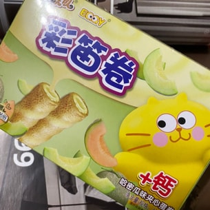 康师傅 小虎队彩笛卷 哈密瓜味 40g