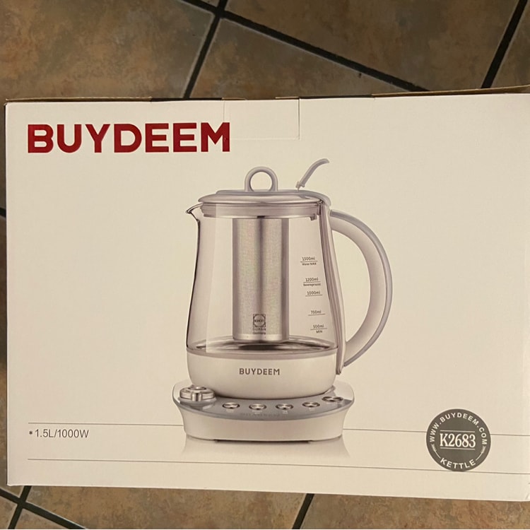 BUYDEEM Kettle Cooker Health-Care Beverage Maker Tea Maker, 1.5 L, K2683 -  Yamibuy.com