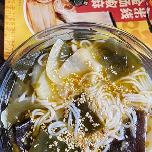 【下厨房出品】口味捞 金汤椒麻米线 5种鲜蔬 287g | 亚米