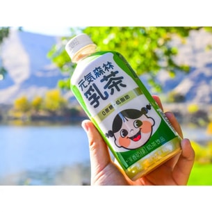 元气森林 乳茶 茉香奶绿 450ml【新旧包装随发】 | 亚米