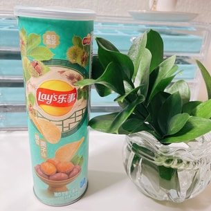 乐事 薯片 醇香栗子味 桶装 90g | 亚米