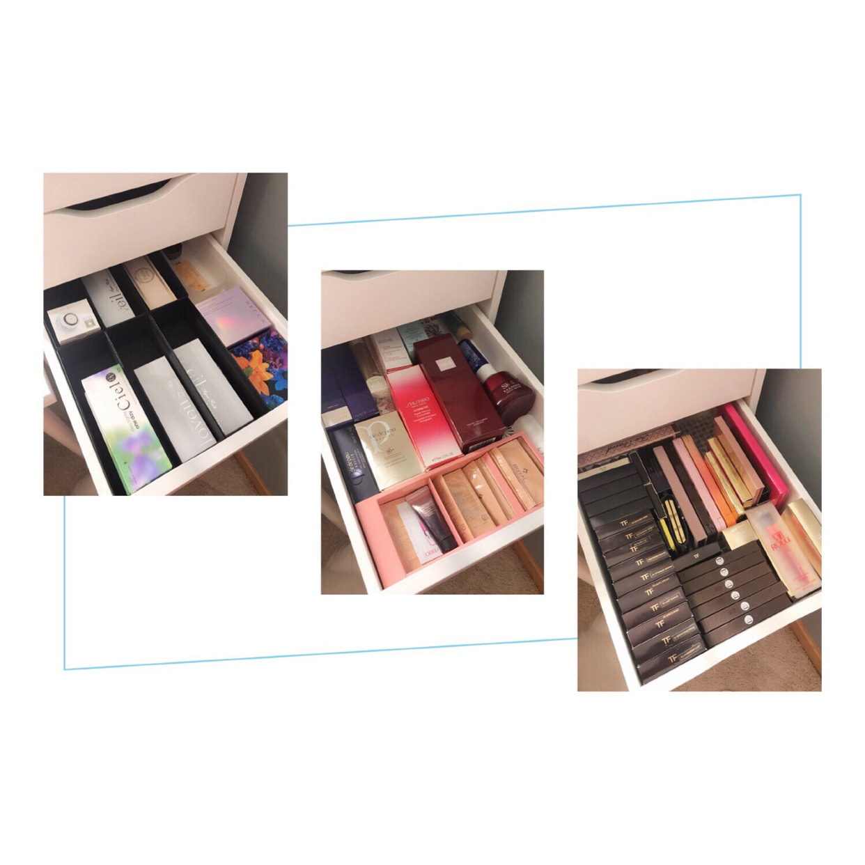 柜子桌子都是ikea买的 化妆镜自己diy的 好多化妆品 都是亚米买的 Article Article Titlefromuser