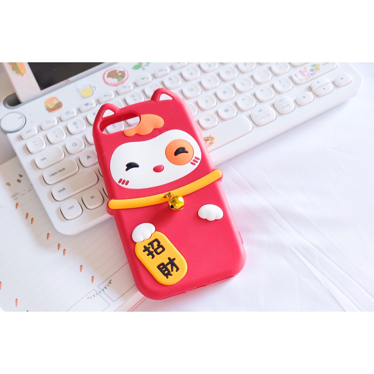 疯狂的手机壳达人之萌萌哒喜庆可爱招财猫 Article Article Titlefromuser