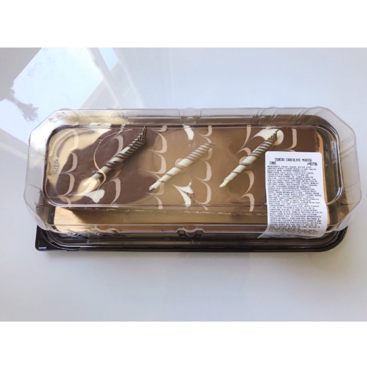 Costco Tuxedo Chocolate Mousse Cake I of