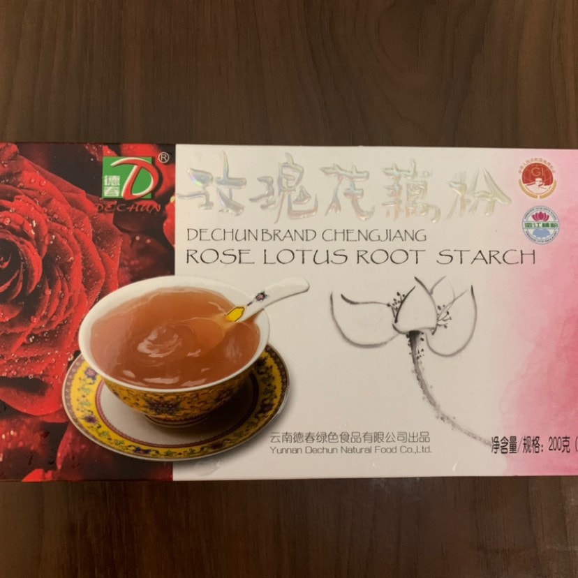 年货好物种草指南 The Lotus Root Starch With A Subtle Rose Fragrance Is Very Attractive I Added Some Dried Fruits Wolf Berry To Further Enhance The Flavo 来自快用钱锤我的晒单