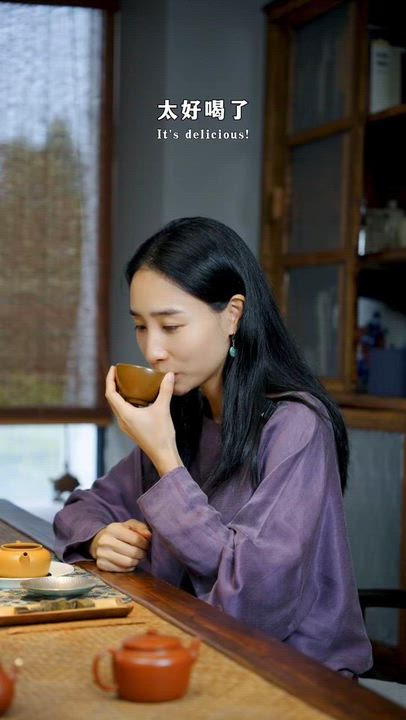 ジュニアシスターのお茶レビュー：野花磚茶、マグノリアデュー、2019年産安華黒茶 – 甘く優しく、すっきりとした味わい。フルーティーでハニーな香り。「トンボ茶畑」産の、すっきりとした上質なお茶です（100g） 4